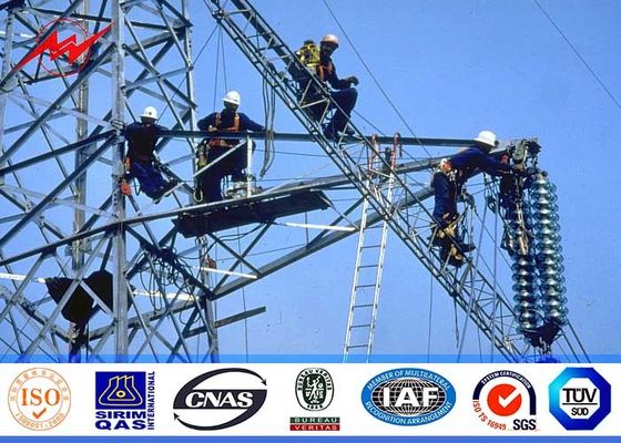 Gr50 estructuras de la distribución del polo de la energía eléctrica del material 2.5m m para la línea de transmisión