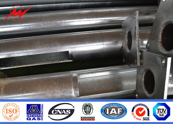 energía solar poste ligero de la sola calle del brazo del 12m para 18v/45w de iluminación exteriores