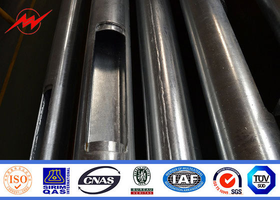 Solo grueso de la altura 3m m de postes ligeros los 5m de estacionamiento del soporte del alumbrado público