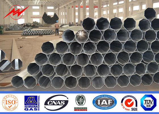 Los 40FT octogonales 138KV poste para uso general de acero para la transmisión de la corriente eléctrica