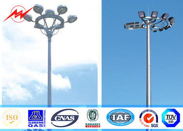 Los 35M alto palo poligonal poste para la iluminación del estadio
