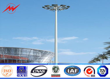 Los 35M alto palo poligonal poste para la iluminación del estadio