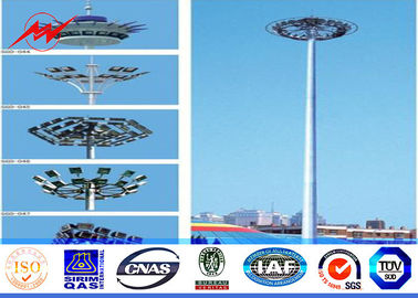 Los 35M alto palo poligonal poste para la iluminación del estadio