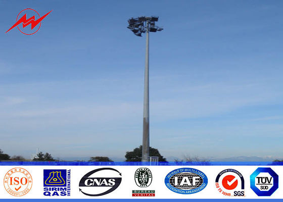 Alto palo poste del aeropuerto los 30M HDG con el panel doble de la linterna para 100 metros cuadrados de iluminación del estadio