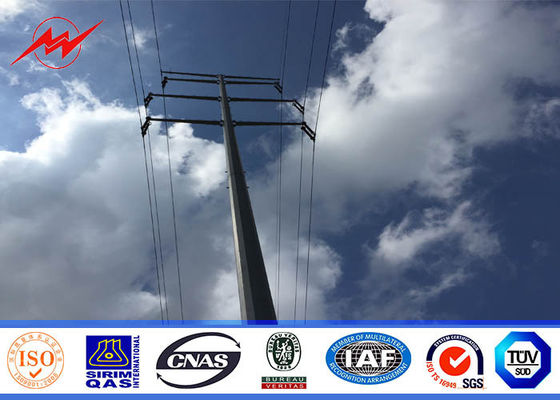 Los 40ft cónicos 138kv poste para uso general de acero para la línea eléctrica de la distribución de la transmisión