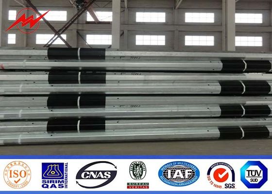 12sides los 25ft 69kv poste para uso general de acero para las estructuras de la distribución de poder con el peldaño que sube