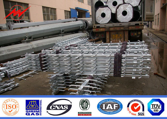 Los 20m afilados alto palo poste de 8 luces/el estacionamiento postes ligeros con HPS se encienden