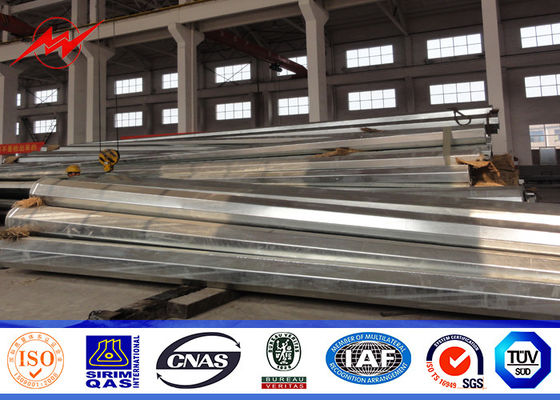 Poder eléctrico de la transmisión alrededor de la placa de acero para uso general de postes 3m m del metal del 11M