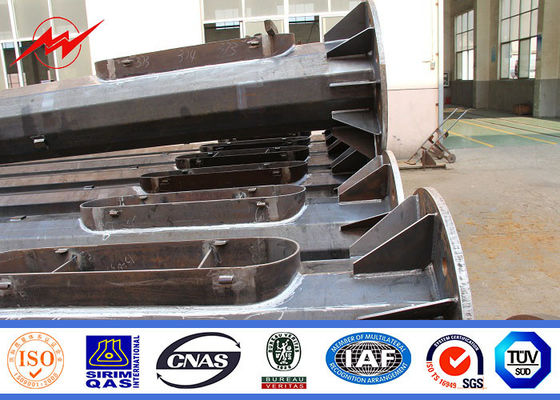 palo galvanizado redondo poste ligero del estadio de los 35M alto con el sistema de elevación de 400kg Rasing