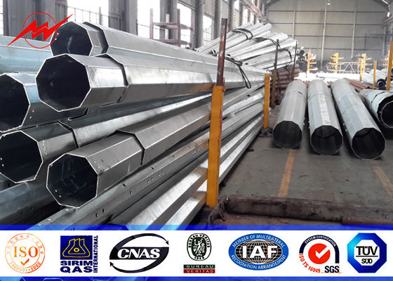 El brazo 69kv redondo 10m de la cruz doble articula el tipo poste para uso general de acero a prueba de explosiones