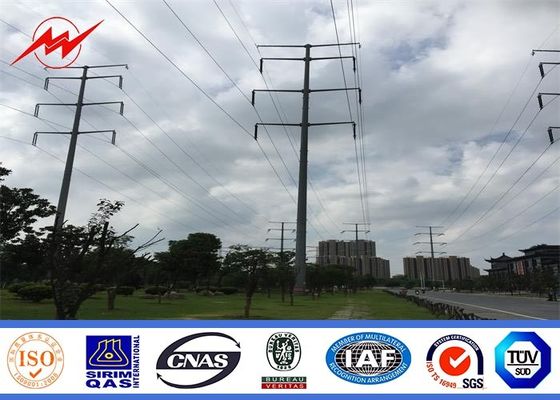 3 milímetros de grueso multi - poste de acero galvanizado piramidal, corriente eléctrica postes