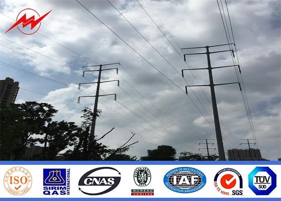 3 milímetros de grueso multi - poste de acero galvanizado piramidal, corriente eléctrica postes