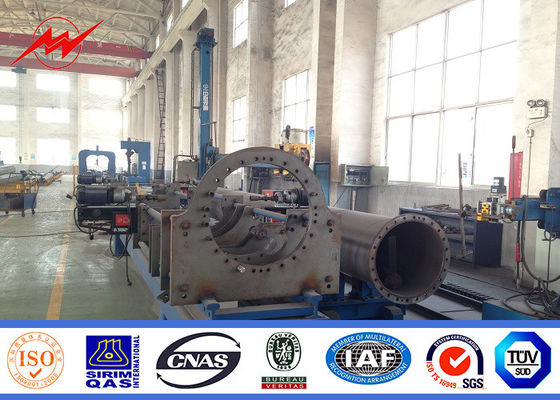 Poste tubular de acero galvanizado poligonal a prueba de explosiones/derecho poste