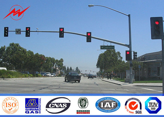 Ligeras señales galvanizadas altura del tráfico de la aduana los 4.5m con el solo soporte