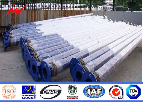 Brazo doble durable/solas luces poste de la parada de poste LED del semáforo de la señal del brazo