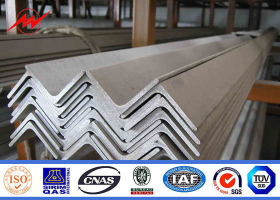 Acero galvanizado sumergido caliente negro profesional 20*20*3m m ISO9001 del ángulo