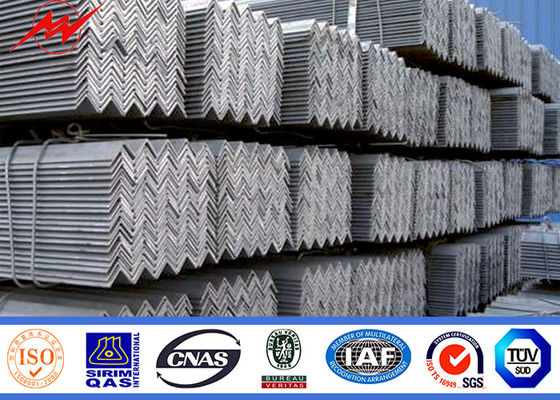 Electric Power se eleva el acero galvanizado S235JR del ángulo con longitud estándar