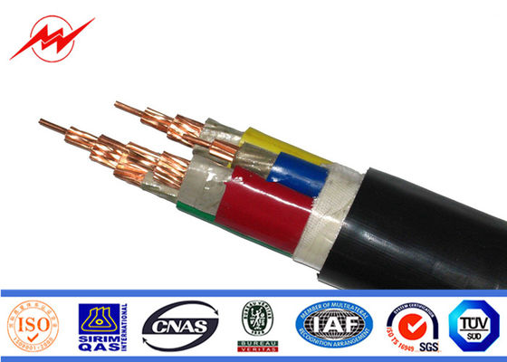 Cable medio aislado XLPE del voltaje de los corazones multi para la transmisión de poder
