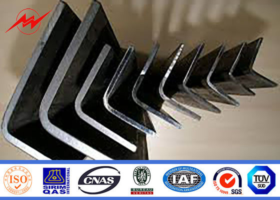 Q235 100x100x16 galvanizó el acero del ángulo para las torres de la transmisión de los puentes de los haces