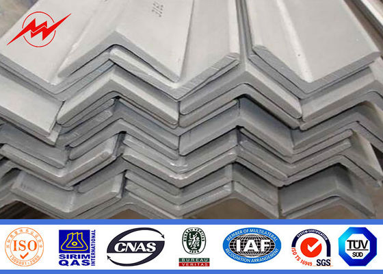 Acero de acero del hierro de ángulo del ángulo igual laminado en caliente de las torres de las naves con los agujeros S275JR