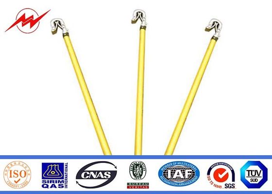 Grueso de cobre subterráneo mencionado de la rectitud 0.5m m 1.0m m de la UL Rod de tierra el 1mm/M