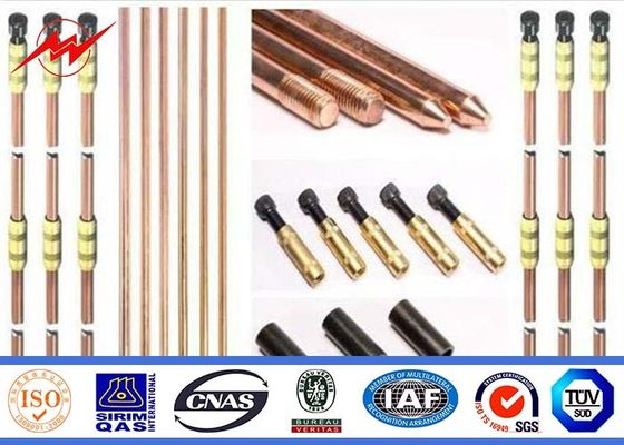 El 1/2” 5/8" 3/4" ODM de tierra del OEM de la dureza de Copperweld que mantiene Rod