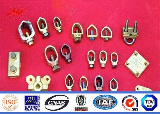 La soldadura Rod de tierra de cobre roscó la tierra 1500m m de cobre Rod de 1000m m 1200m m con los accesorios