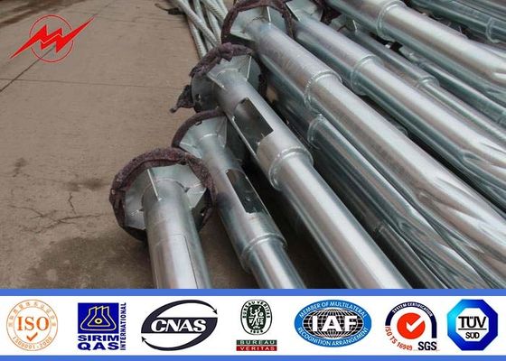 estacionamiento comercial postes ligeros del grueso de pared de los 10m 3m m para el alumbrado público