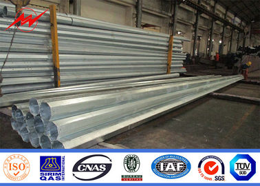 Galvanizado en caliente Q345 GR65 poste de energía eléctrica para la longevidad y la resistencia a la corrosión
