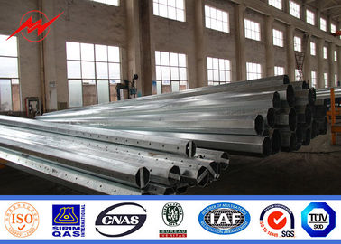 12 m de poste de acero galvanizado con material S355 y S500 para iluminación callejera