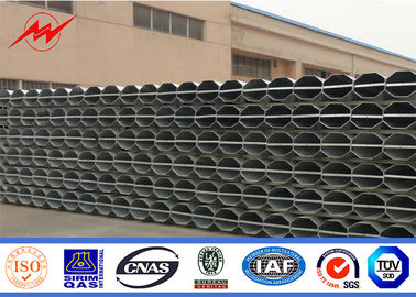 Transmisión de energía galvanizada torre tubular poste de acero eléctrico cónico ASTM A123