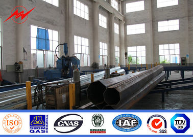Pistas de acero galvanizado de 60FT 70FT 75FT 1200kg para líneas eléctricas de transmisión