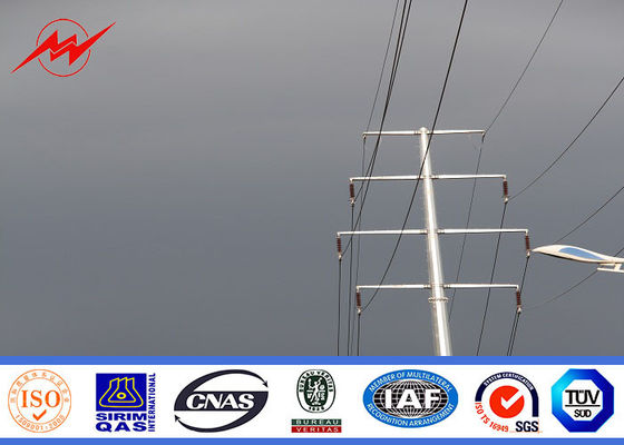 Corriente eléctrica poste, acero eléctrico modificado para requisitos particulares poste para uso general del voltaje medio