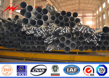 Polo de acero galvanizado profesional ASTM A123 para transmisión e iluminación en Filipinas