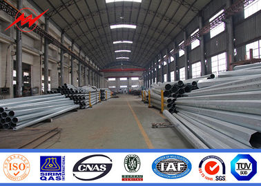 NEA Hot Dip Galvanized Tubular Pole 25ft 35ft 45ft para la transmisión de energía