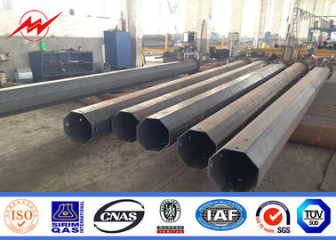 Q345 Pollo de acero galvanizado Transmisión de energía cónica Torre eléctrica tubular