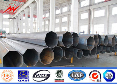 Q345 Pollo de acero galvanizado Transmisión de energía cónica Torre eléctrica tubular