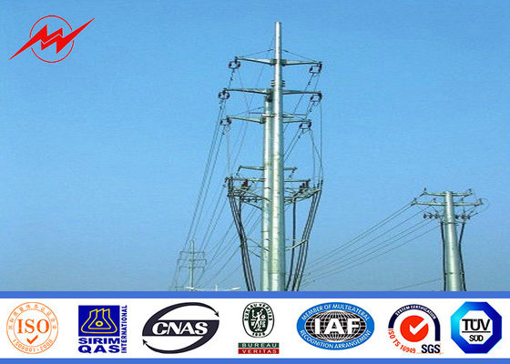 metal postes para uso general de 133kv los 30ft los 35ft los 40ft galvanizados con la certificación del