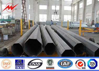 Polo de acero galvanizado profesional ASTM A123 para transmisión e iluminación en Filipinas