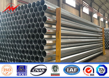 Polo de acero galvanizado profesional ASTM A123 para transmisión e iluminación en Filipinas