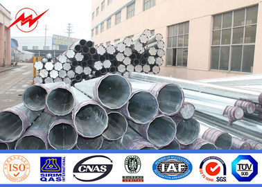 12 m de poste de acero galvanizado con material S355 y S500 para iluminación callejera