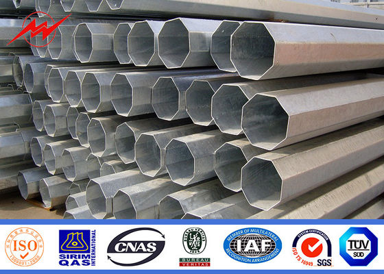 La sola inmersión caliente para uso general de acero del circuito GR50 poste AWS D1.1 galvanizó 220kV