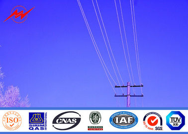 45FT 50FT HT Tipo NGCP Polos de energía de servicio público, Polos tubulares de acero de distribución de electricidad