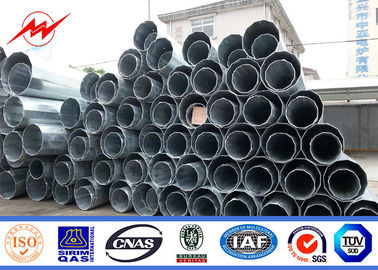 16 M poste tubular de acero eléctrico con el brazo cruzado para la línea de transmisión