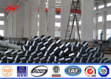 línea de transmisión galvanizada palos eléctricos de acero de poste de poder del 10-50m