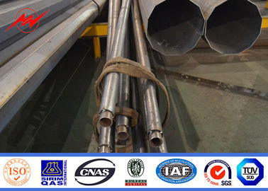 80 micrones alrededor de la inmersión caliente de postes de luz de calle de los 8m galvanizaron