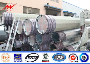 transmisión de poder 1680kg de los 70ft postes para la línea de transmisión eléctrica exterior
