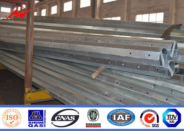 Astm A123 galvanizado instala tubos los 8-20m poste eléctrico tubular de acero