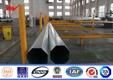 los 20-120ft poste de acero galvanizado entierro para la distribución y la transmisión