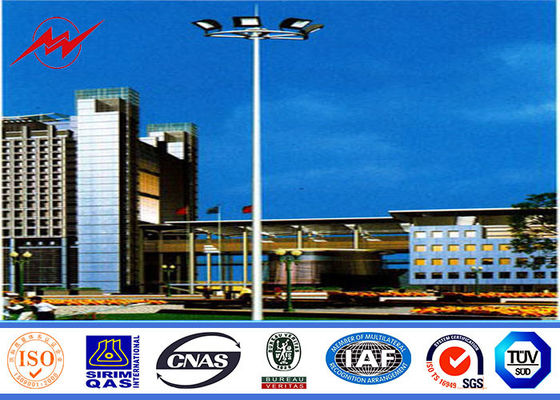 los 45M galvanizaron la alta luz octagonal de no. LED de la plataforma 80 de poste ligero del palo para el estadio